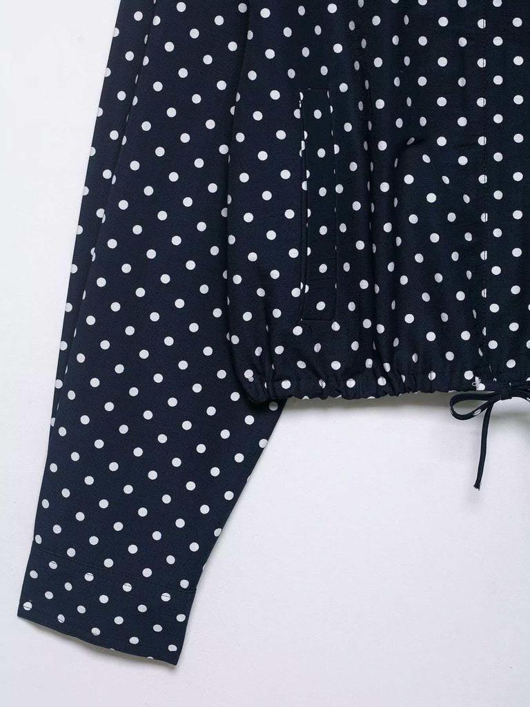 Retro Polka Dot Women's Summer Casual Short Set