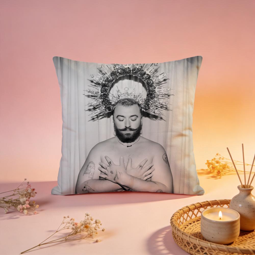 Trendy Ssam Smithes Cushion Cover Comfortable Durable Pillow Cover MultiScene for Home Office Car Sofa