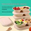 Deli Biodegradable 2-Compartment Disposable Meal Box
