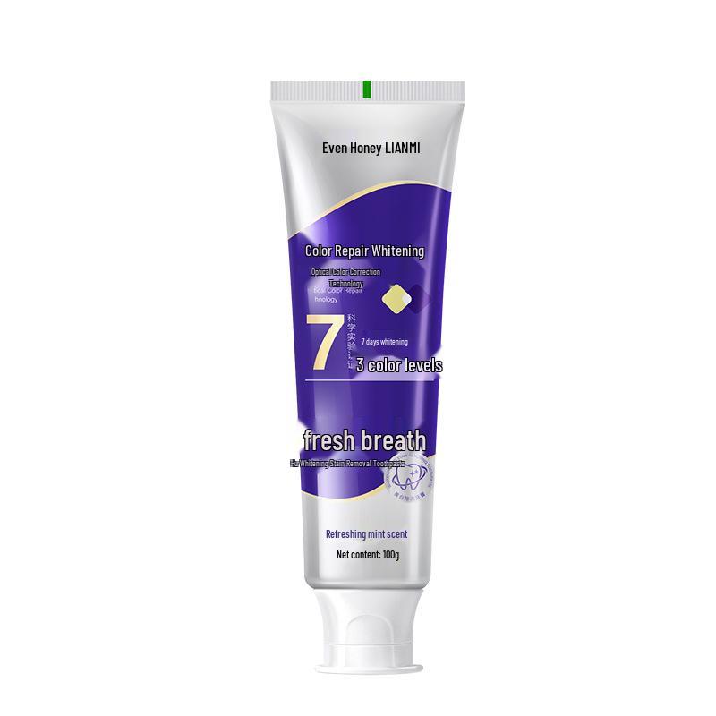 Lian Mi Se Xiu Whitening Toothpaste: Purple Xiu for Brighter Teeth, Fresh Breath, and Deep Stain Removal