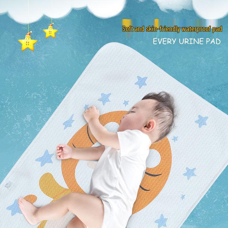Wasserdichte, atmungsaktive, waschbare große Nacht-Inkontinenzauflage für Babys und Kinder