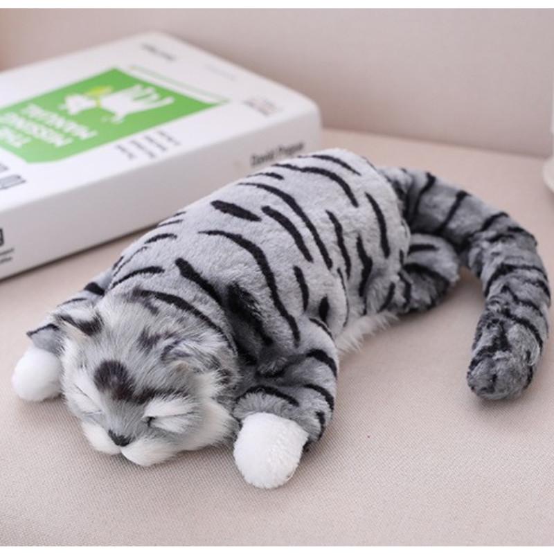 Rolling Cat Plush Toy With Music And Sound For Kids Playroom Entertainment