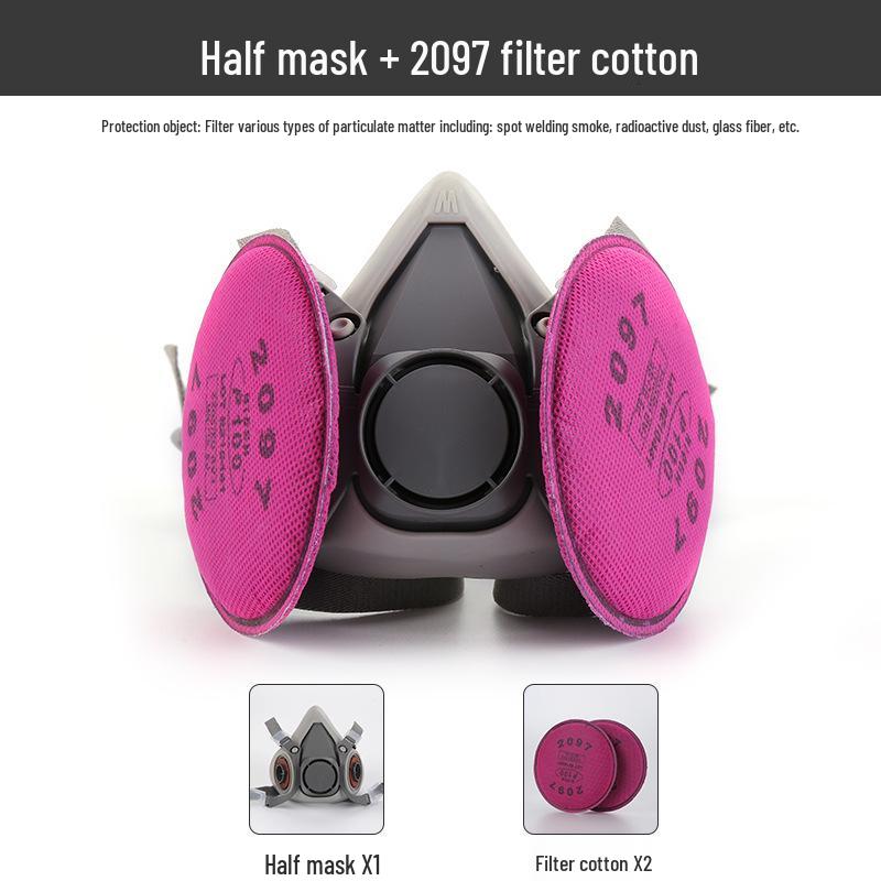 Respirator 6200 KN95 Mask for Spray Paint, Pesticide, Chemical, and Formaldehyde Protection