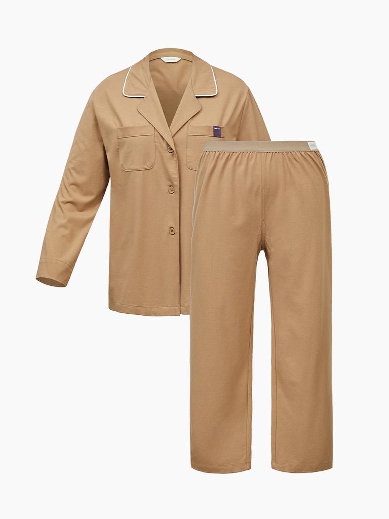 Klasický bavlněný pyžamový set (4 BARVY)