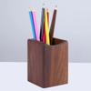 Multiple-use Wooden Pencil Holder Large Capacity Pen Holder Cup Desk Organizer  Home
