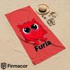Furia Monster Single Soft Portable Travel Towel Unisex Ultra Lightweight Microfiber Oversized Sand Free Quick Dry Beach Towel