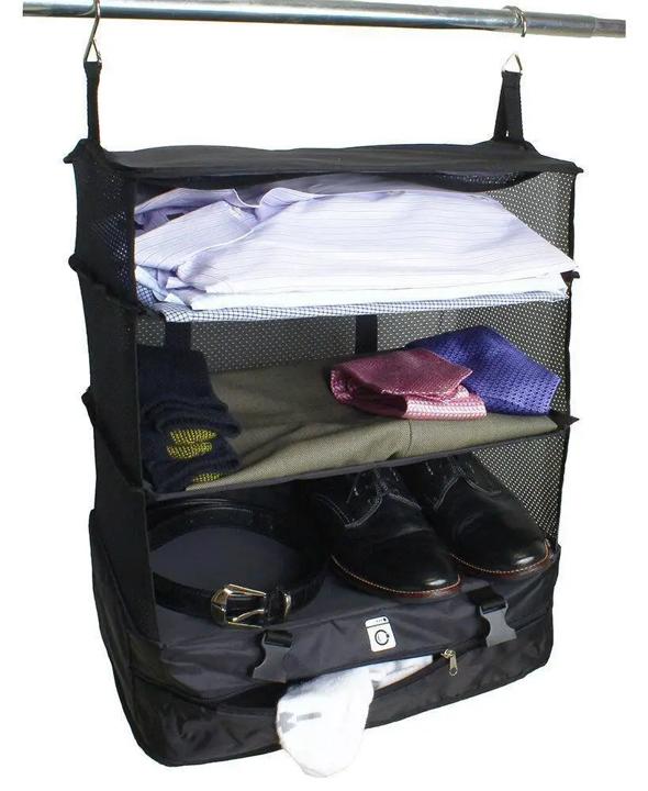 Organizer-transformer STOW-N-GO In a Suitcase
