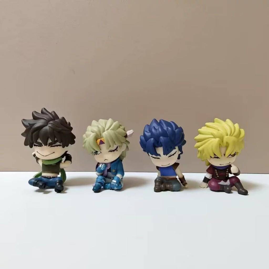 Jojos Bizarre Adventure Model Set With Pvc Material For Fans And Collectors