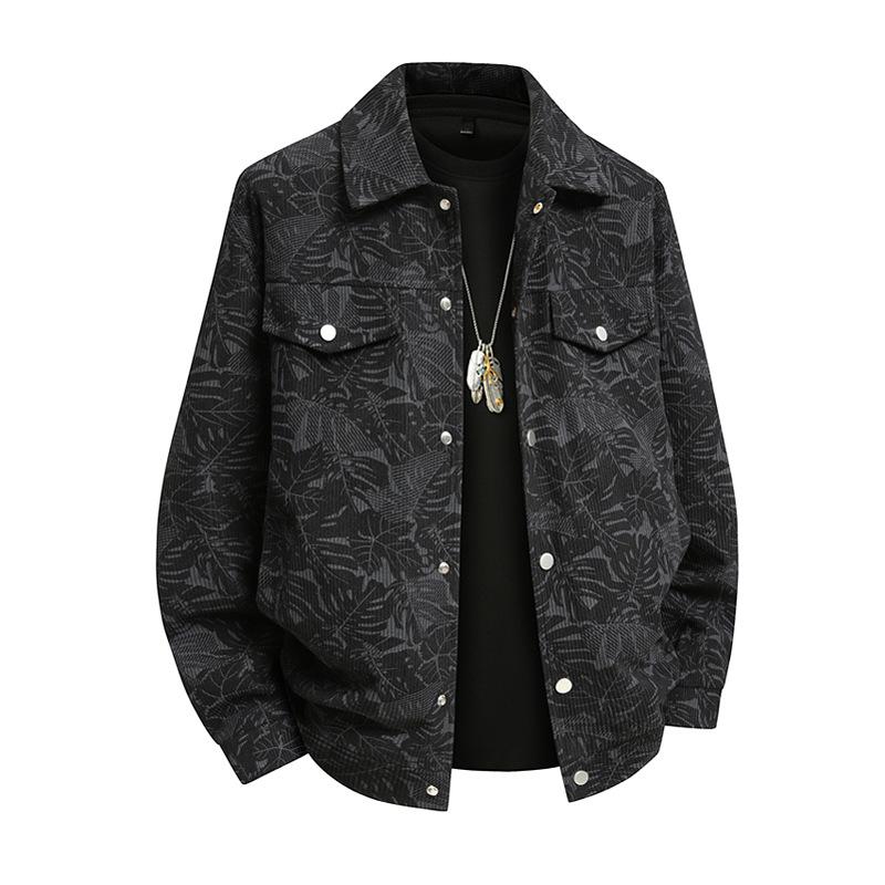 High-end Jacket for Men In Spring and Autumn Spring New Trendy Handsome Casual Stand-up Collar Jacket for Men