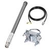 Antenă din fibră de sticlă 3 metri Cablu KSR195 Pentru Kit Adaptor SMA cu Cleme 8dBi Miner Hotspot Helium Exterior 915mhz Pentru LoRaWAN Pentru Bobcat