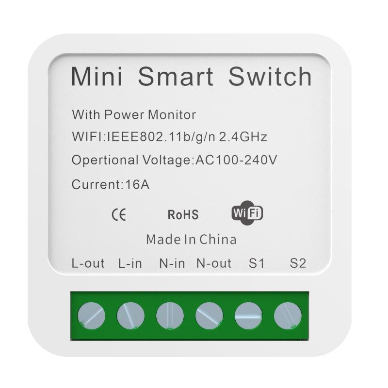 Graffiti WiFi Smart Switch with Timer, Alexa Compatibility, Power Stats, and Dual Control