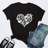 New Unisex T Shirt Music Note Printed Tshirt Female Summer Casual Short Sleeve Oneck Tshirt Tops Tops for Unisex Tops