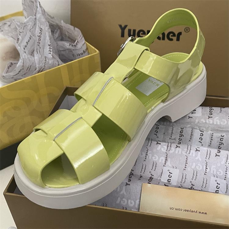 Fashion Female Sandal Mary Jane Shoes 2025 Summer Girls Closed Real Scandals Genuine Leather Janes Real Leather Shoes Woman Mary Jane 20