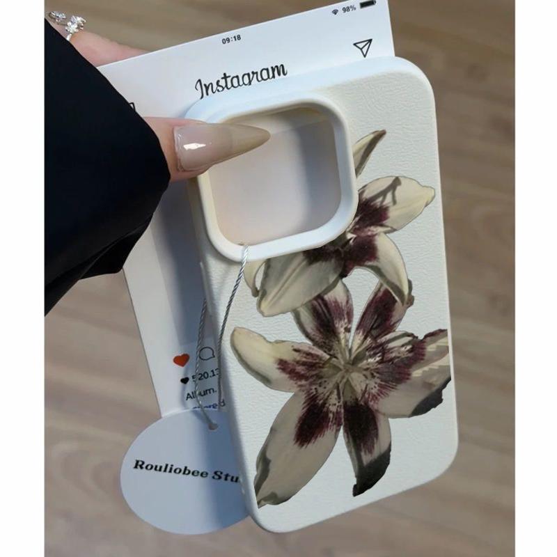 Violet Flowers CaseFor Realme C53 C51 C55 C35 C63 C61 C20 C21Y C25Y C75 5 5i 8 V13 NARZO 50 50A NOTE 60 P3X 15 12 PRO Plus Cover