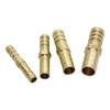 6mm 8mm 10mm 12mm Barbed Brass Straight Connector Garden Irrigation Air Fuel Water Pipe Gas Tubing Aquarium Hose Copper Fittings