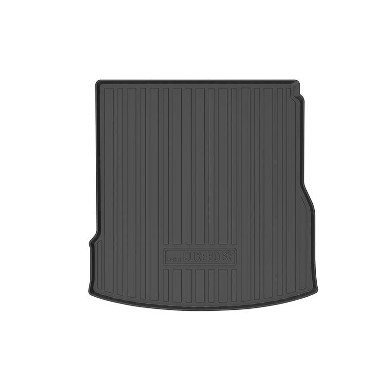 Zhijie S7 2024 Rear Trunk Mat: TPE, Odorless, Waterproof, Wear-resistant Backrest Pad