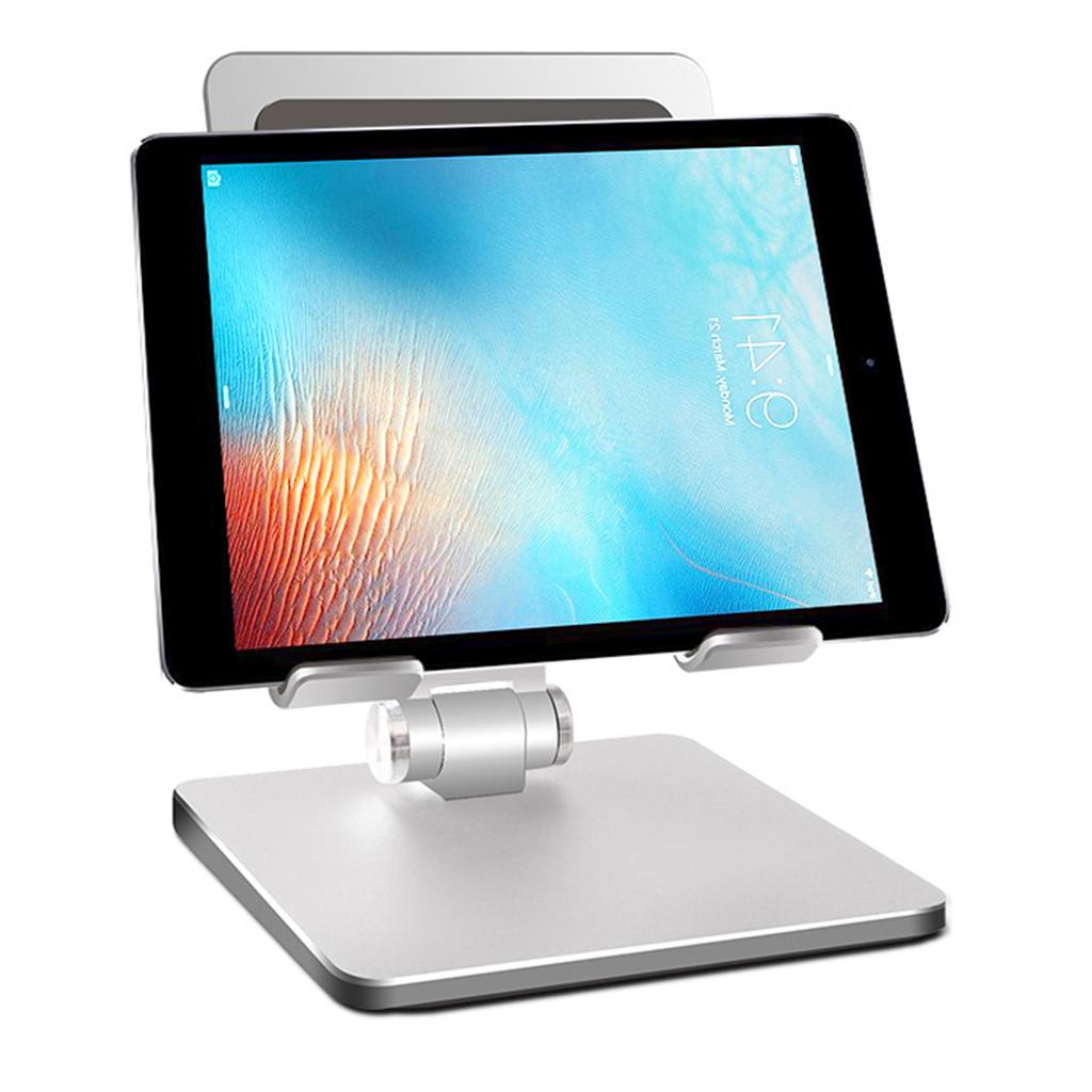 Tablet Holder Aluminum Alloy Anti Slip Foldable Portable Strong Bearing Capacity for Home Office