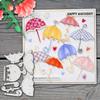Umbrella Metal Cutting Dies Stencils DIY Scrapbooking Paper/photo Cards Embossing Dies