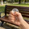 Transparent Stress Relief Ball 6cm Soft Decompression Toy for Hand Exercise and Relaxation Suitable for Home Office School Use