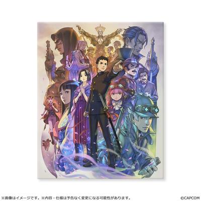 Great Ace Attorney 2 Ryunosuke Resolve Personagem Visual Principal Fino A273 x L220 x Poliéster - de Naruhodo - Placa, Aprox.. D18mm,