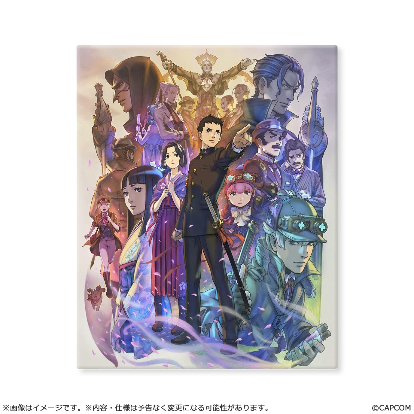 

Capcom Great Ace Attorney 2 Рюноске Решимость Главный Визуальный Персонаж Прекрасный H273 x Ш220 x Полиэстер - Наруходо s - Доска, Прибл.. D18мм,