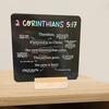 52 Scripture Cards Bible Verse Cards with Stand Mini Scripture Inspirational Prayer Cards Catholic Church Activities Cards for Christian Women Kids