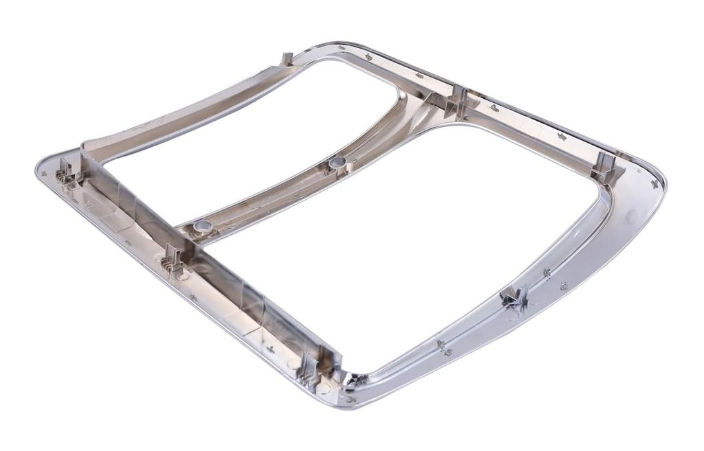 Isuzu Five Star Giga Large Vehicle Chrome Headlight Covers and Right Custom Made of ABS Aftermarket Parts and (Left Set) - Parts, Resin, (Models