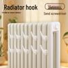 Háčky na radiátor Sušák Věšák bez vrtání na oblečení Ručníky Klobouky Koupelnový ohřívač Závěsný háček
