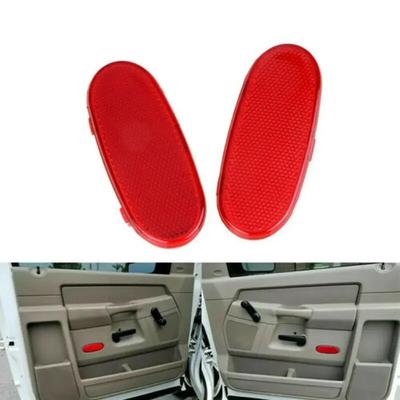 2x Front Door Panel Reflector Cover for Dodge Ram