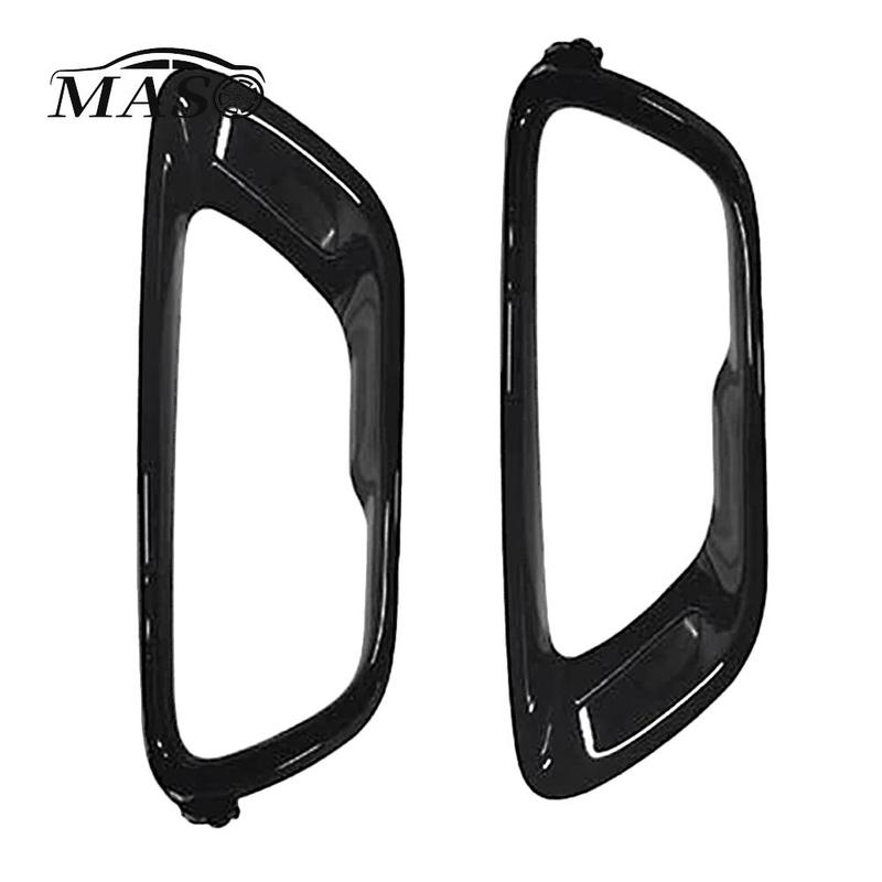 2pcs Car Front Bumper Fog Light Lamp Covers Frame Left+Right YL31TZZAA for Jeep Grand Cherokee 2018