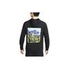 Nike Sweatshirts Men's Black Hooded Moderate Regular FN3286-010