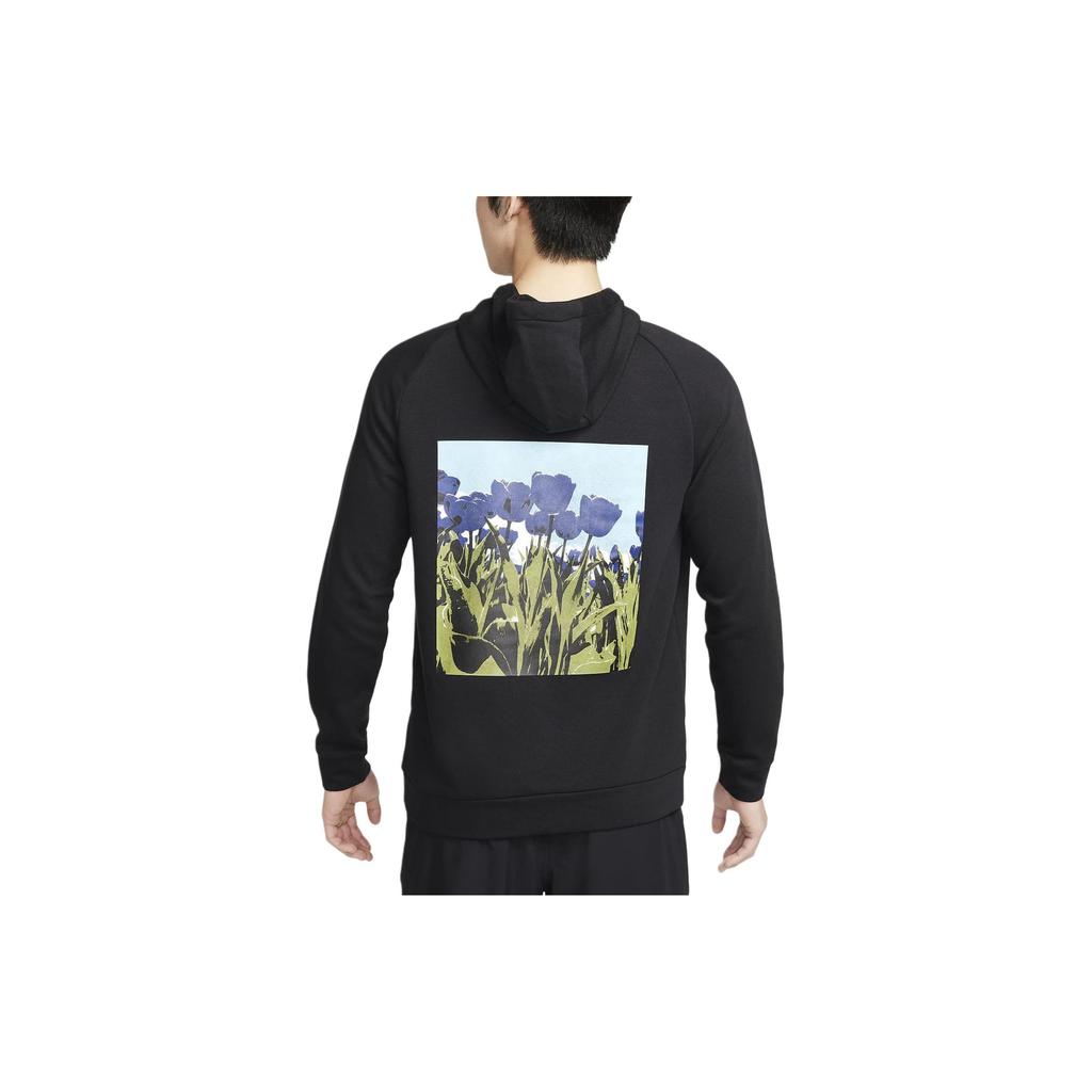 Nike Sweatshirts Men's Black Hooded Moderate Regular FN3286-010