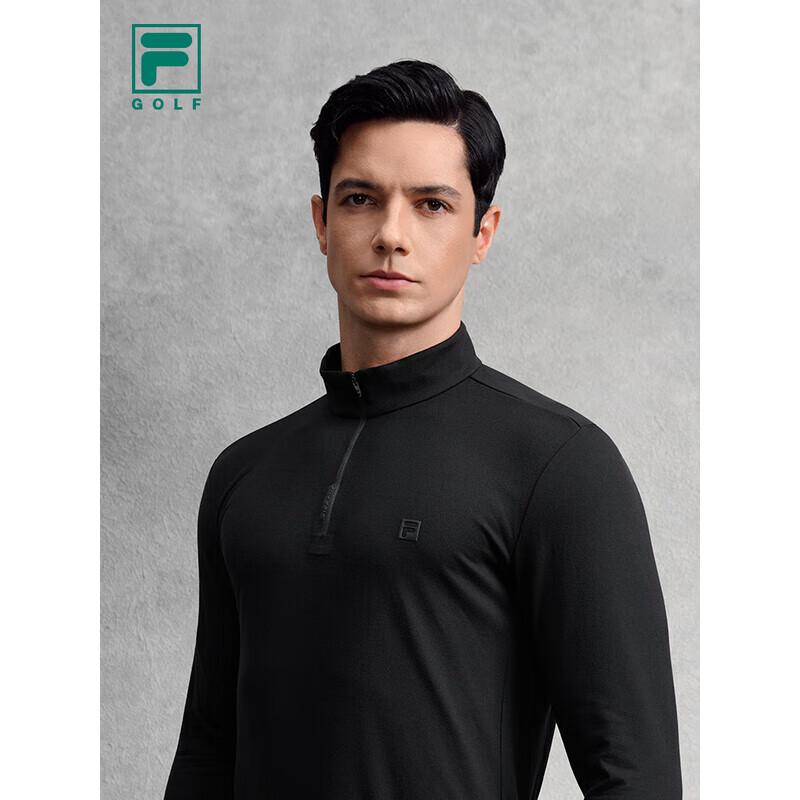 FILA Men's Golf Half-Zip Knit Long Sleeve Top