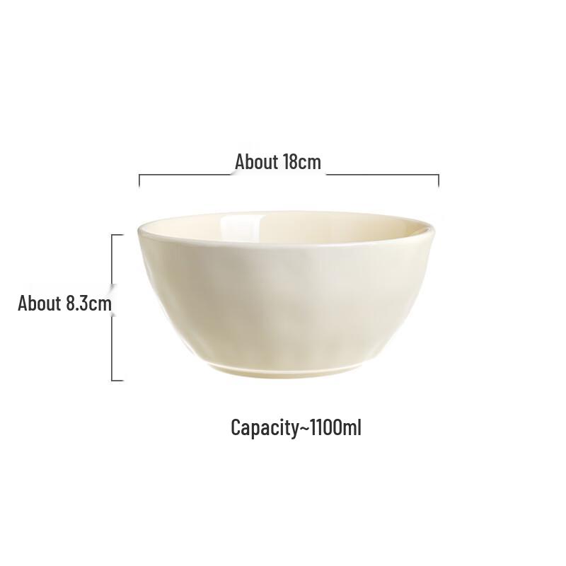 

Ru Han Hand-Pinched Underglaze Noodle Bowl