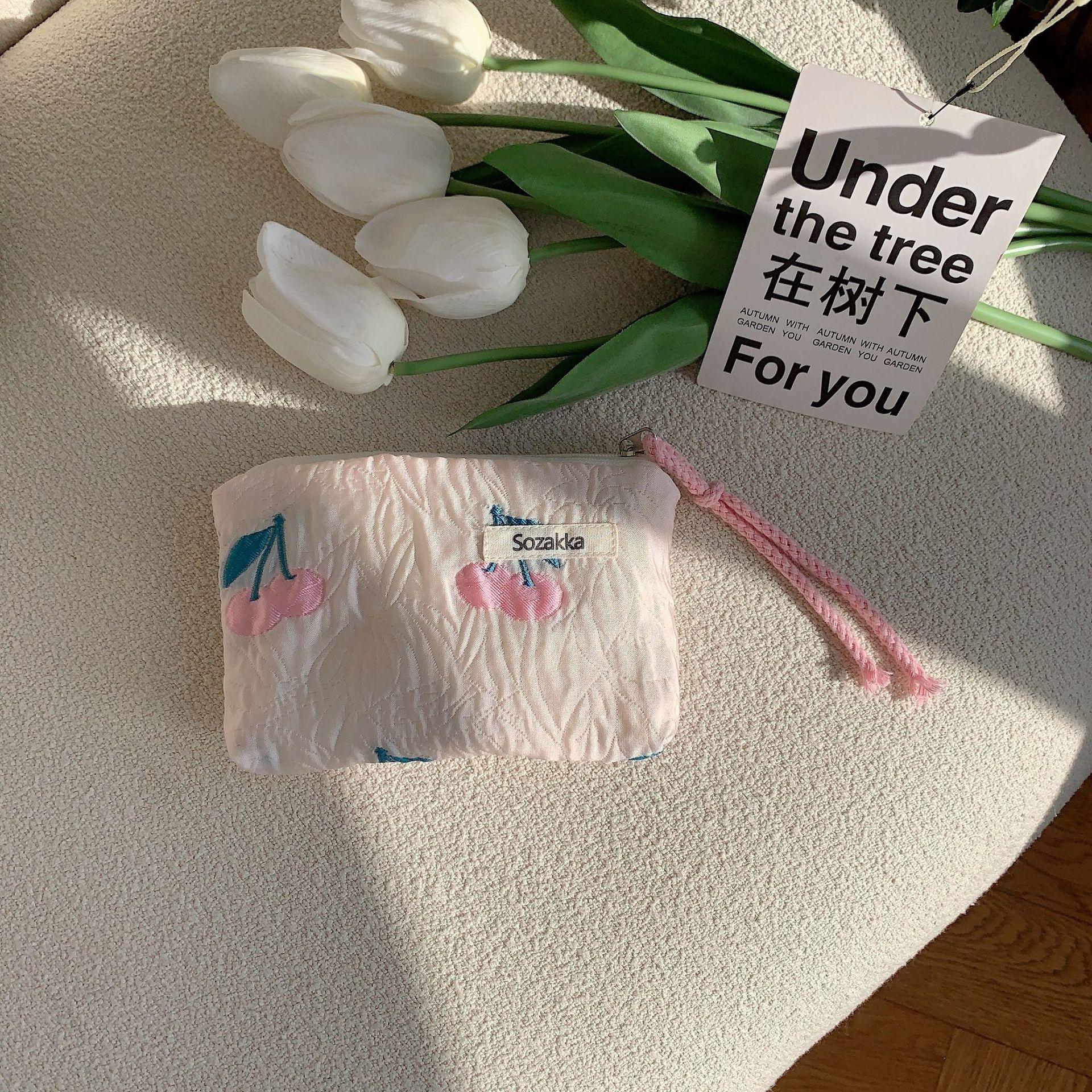 

Makeup Bag Fashionable Travel Portable Wallet Coin Purse Wash Pouch Storage StyleA