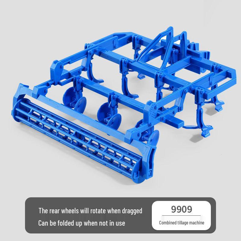 Children's Remote Control Harvester Tractor Toy - Educational Inertial Model for Kids 3+