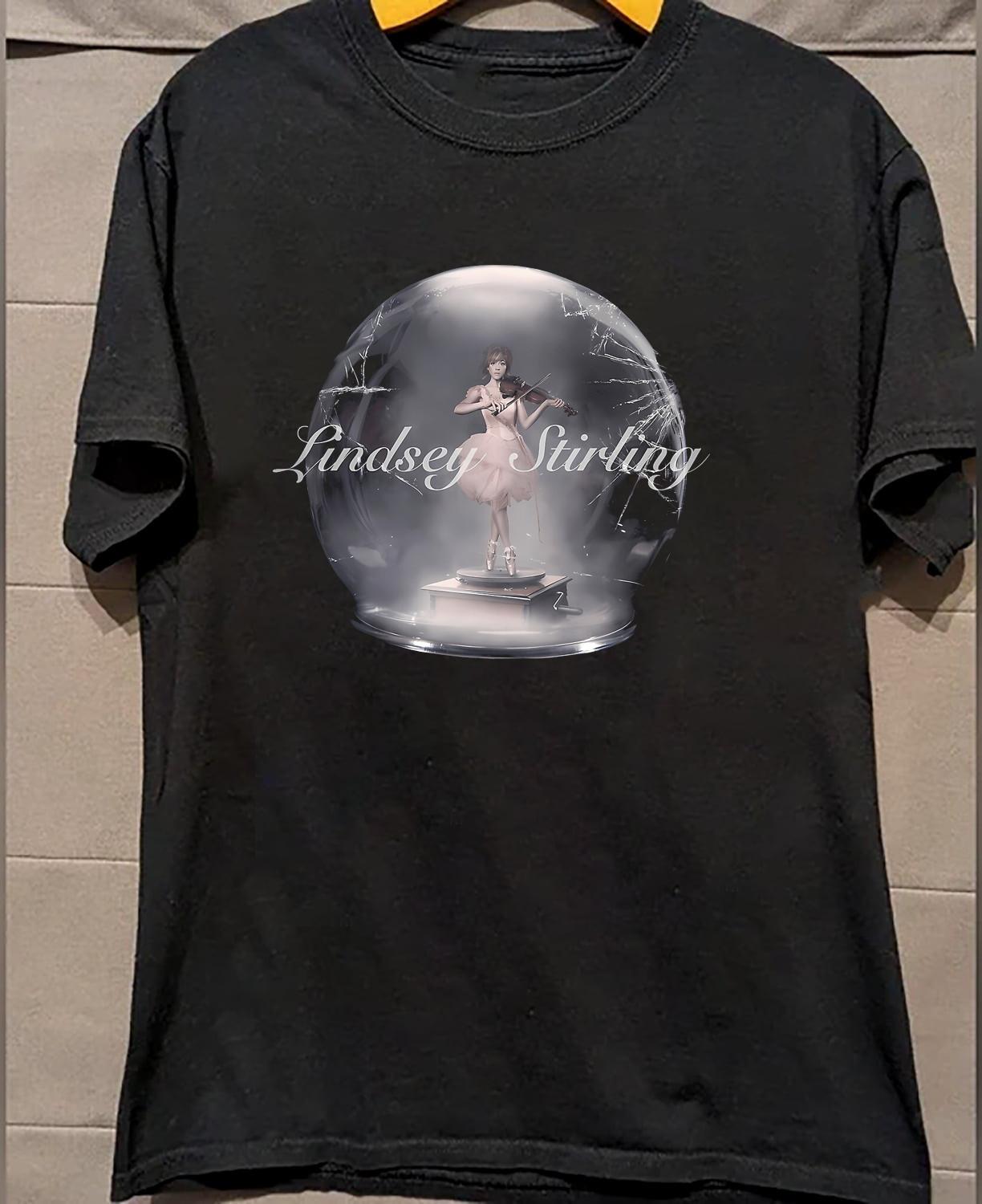 Lindsey Stirling Black Cotton Shirt All size S-5XL Unisex CL136 S