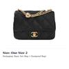 Chanel Grained Pebbled Cowhide Flap Bag, Shoulder Bag, Crossbody Bag Medium Women's Black AS3829-B10277-94305