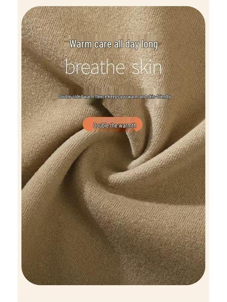 Women's Slim Fit Reversible German Velvet Vest with Chest Pad - Autumn/Winter Base Layer