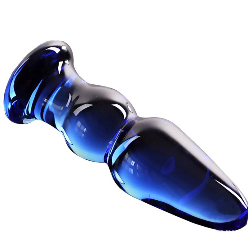 Glass Dildo Artificial Penis Fruit Vegetable Shape Female Masturbation Device Anal Plug Sex Toy
