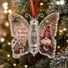 New Christmas Acrylic Money Clips Ornaments Santa Claus Snowman Reindeer Patterns New Year Cash Blessings Favors Decoration