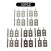 30 Count 18650 Lithium Battery Nickel Sheets, 5Set Polygonal Battery Connection Sheets for Spot Welding Machines