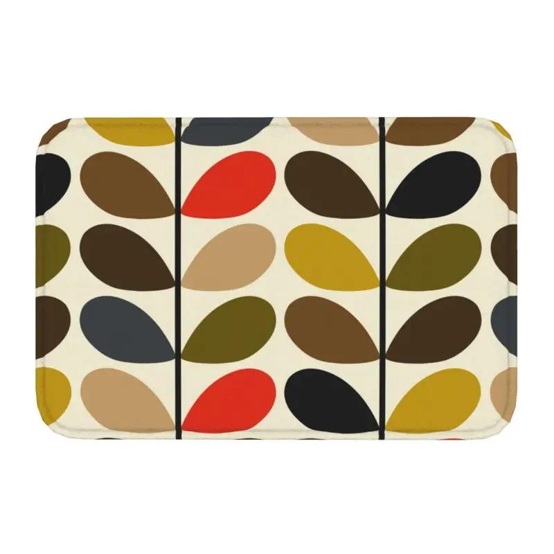 

Orla Kiely Abstract Multi Stem Front Floor Door Entrance Mat Mid Century Scandinavian Geometric Room Doormat Garden Carpet Rug 40x60cm