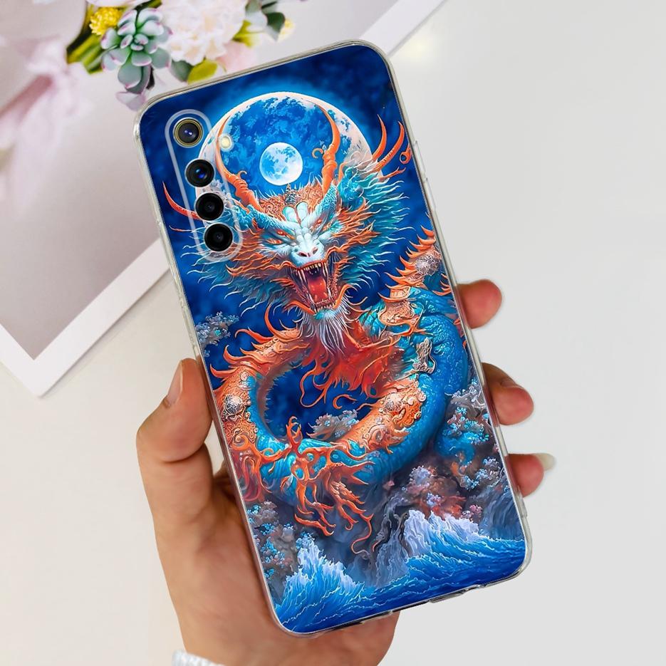 For Realme 6 Pro Case Realme 6i 6S Luxury Popular Painted Back Cover Soft Silicone Phone Case For Realme 6S 6i Realme6 Pro Shell