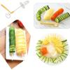New Protable Potato BBQ Skewers For Camping Chips Maker Slicer Potato Spiral Cutter Barbecue Tools Kitchen Accessories Kitchen Gadge