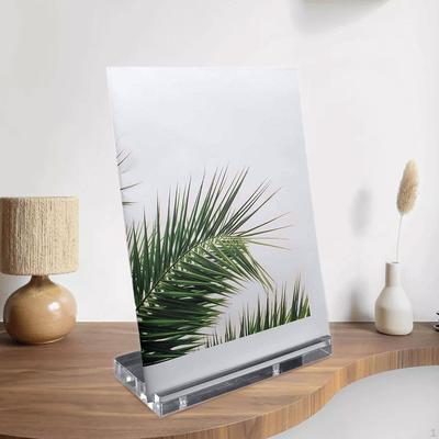 Acrylic Display Stand Clear Easel Artwork Storage Rack Stylish Collector for Displaying
