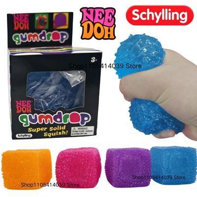 Schylling Nee Doh Pulpy Orange Kubus Maltose Zacht Speelgoed Sensorische Stressverlichting Angstverlichting Leuk Cadeau Voor Vrienden