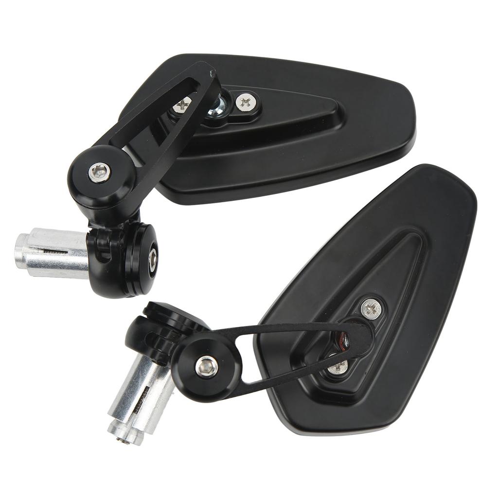 Motorcycle Rear View Mirror 22mm Handlebar Mirror 360 Degree Rotation Universal for GROM MSX125 CB500F