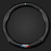 For BMW Car Steering Wheel Cover M X1 X3 X5 X6 G20 G30 E39 E46 E87 E90 E92 F10 F15 F30 Carbon Fiber Nappa Leather Accessories XX6