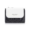 Style Pu Short Wallet With Multiple Card Slots And Zipper For Daily Use